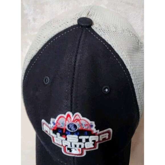 White Sox MLB All-Star Game 2003 Teams Retro  Trucker Cap Defect Inner Cap Vtg - Picture 6 of 12